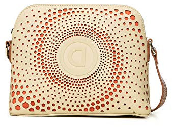 Desigual Damen Bols_Legacy Deia Umhängetasche Weiß (Blanco)