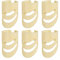 HEALLILY Guitar Finger Picks Adjustable Thumb Picks Fingertip Protectors Finger Plectrum for Ukulele Mandolin Bass Alaska Guitar 6pcs (Size L)