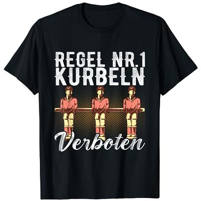 Tischfussball Figuren Trikot Tischkicker Zubehör Kickern T-Shirt