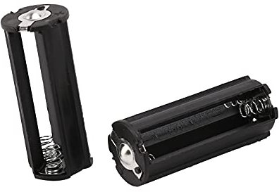 sunn 2Pcs Noir Support de Batterie pour 3 x 1.5V Piles AAA