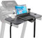Whchiy Laufband Schreibtisch Laufband Schreibtischbefestigung ergonomische Plattform mit rutschfesten Pads und Schubladen, passend für Laptops, Tablets, Laptops und mehr (Schwarz)
