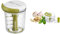 Jamie Oliver by Tefal K16441 Jamie Oliver Chop & Shaker | Fassungsvermögen: 450 ml | Multizerkleinerer | weiß/grün & 5-Sekunden Zerkleinerer K13304 | Fassungsvermögen: 500 ml | Weiß/Grün/Transparent