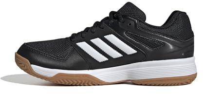 adidas Damen Speedcourt Women Indoor Shoes Schuhe, core Black/FTWR white/GUM10, 38 EU