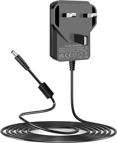 Replacement for Casio Privia Power Supply, 12V 2A AC Adapter Charger for Casio Digital Piano Keyboard AD-A12150LW PX-130 PX-160 PX-330 PX-350 DP-120 CDP-220 CDP-230 WK-6600 WK-7500 WK-7600 Power Cord