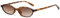 YAMEIZE Ovale Katzenaugen Sonnenbrille Retro Vintage für Damen 90er Jahre Sonnenbrille Kleine Ovale Brille Schmale UV400