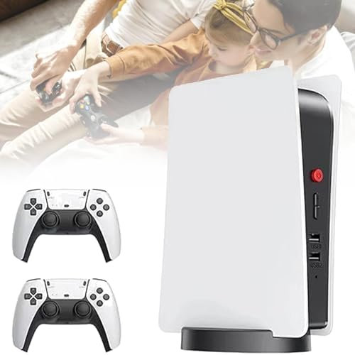 NVYAZJ HD Video Game Box, Consola De Juegos Portátil Clásica Retro con 128G, Pantalla 4K HD, Controlador Dual Inalámbrico 2.4G Incorporado, Plug and Play para TV Computadora