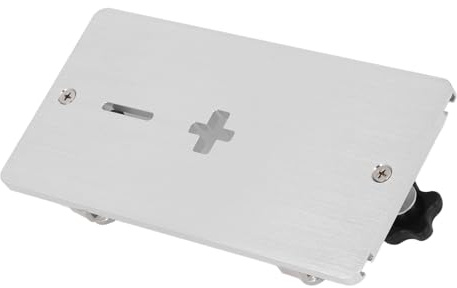 OUCRIY Elektrische Stichsäge Flip Board Stichsäge Werkbank Aluminiumlegierung Frästisch Einlegeplatte für Holzbearbeitung