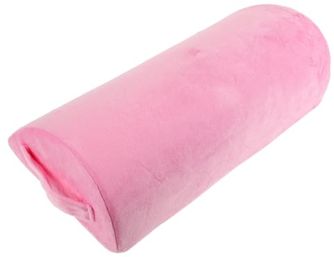 ROMISBABA Fußstütze Memory Foam Fußkissen für Büro und Homeoffice Ergonomisches Fußpolster aus Schwamm mit Abnehmbarem Bezug Rutschfestes Fußauflage Kissen für Beine und Rücken