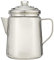 Coleman Stainless Steel Percolator Coffee Pot 12-Cup Capacity Lightweight Coffee Percolator No Filter Needed Durable Outdoor For Camping Backpacking RV Stovetop Campfire & More