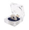 CHI-ENTERPRISE - Premium Massagering für den Finger | Antistress Ring | Akupressur Ring - Anxiety Ring | Inhalt: 1x Antistress Ring (silber/groß) mit Schatulle