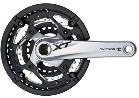 SHIMANO Deore Chainset, Unisex, Deore, black, 17.5 x 17.5 x 8 cm