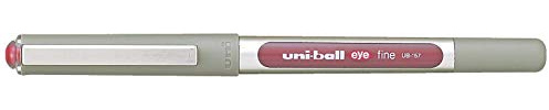 uni-ball Eye Fine UB-157 Rollerball Pen - Wine, Pack of 12