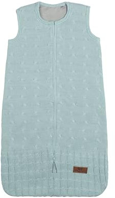Baby's Only - Schlafsack Baby Cable - Babyschlafsack - Pucksack - Fein gestrickt - Baumwollfutter - Mint - 70 cm