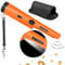 DeeAWai Pinpointer Tragbar Metalldetektor IP66 Wasserdichter Metall PinPointer leichtem Gewicht Hochempfindlicher 360°Scan Goldmünzen-Metallsuchgerät