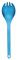 Snow Peak Ultralight Titanium Spork, Blue,40 x 165mm