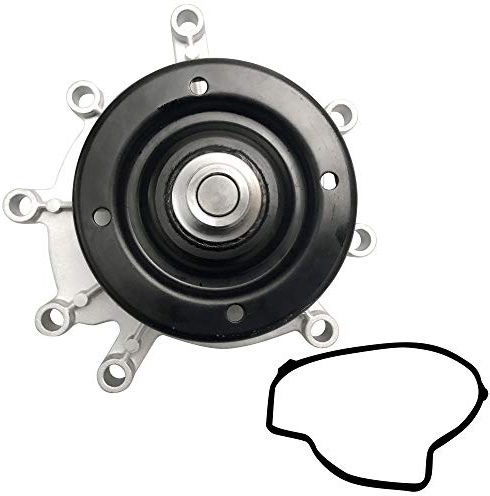 MYSMOT Water Pump with Gasket for Chrysler Aspen Dodge Dakota Durango Nitro Ram 1500 Jeep Commander Grand Cherokee Liberty Mitsubishi Raider, 53021187AA 53020873AC 53020873AB