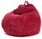 Green Bean® Indoor Sitzsack 90x110cm EPS-Perlen Füllung & Cordstoff Kuschelig Weich Waschbar - Drinnen Bodenkissen Liegekissen Sitzkissen Sitzhocker Relax-Sessel Kinder Erwachsene Stoff Rot