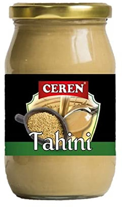 SALSA DI SESAMO CEREN TAHINI VASETTO DA 300g SALSA TURCA HALAL CREMA DI SESAMO