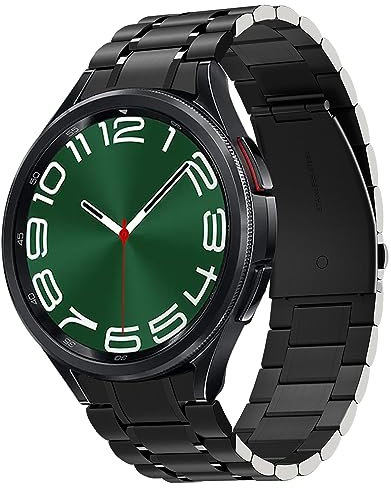 SPGUARD Armband Kompatibel mit Samsung Galaxy Watch 7/6/5/4 40mm 44mm Armband/5 Pro 45mm Edelstahl Metall Ersatzarmband für Galaxy Watch 6 Classic 43mm 47mm/4 Classic 42mm/46mm No Gap
