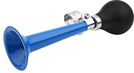 Fahrrad-Lufthupe, 2,2-Zoll-Fahrradhupe, Hupe, Gummi-Quetschbirne, Klassischer Fahrradhupe für Fahrräder, Mountainbikes, Strandauto, Fahrzeug, Motorräder (Blau)