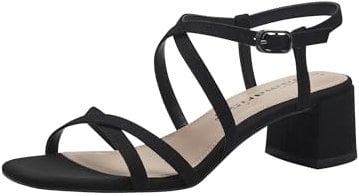 Tamaris Damen 1-28204-42 Sandale Mit Absatz, Schwarz, 40 EU