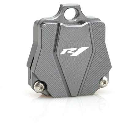 Laiteanqi Modifizierte Motorrad Schlüsselhülle, Shell-Kappe Und Stickerei, Schlüsselanhänger Für YAMA-&HA YZFR1, YZF-R1, YZF R1, Schlüsselhülle Schale (Color : 10, Size : One Size)