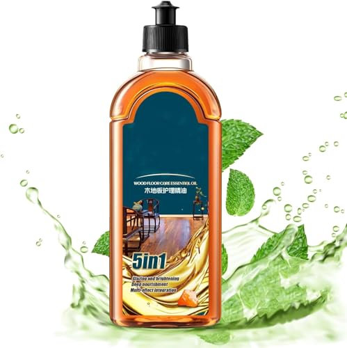 Floor Cleaner, Dual-Action Stain & Odor Remover, Protects Natural Floor Finishes, Removes Scratches, Leaves Protective Layer (1Pcs)