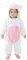 Pagliaccetto Neonato Invernale Pigiama Neonato, Flanella Stitch Unicorno Dinosauro Costume Neonata Sacco Nanna con Cappuccio Animale Tuta Neve Pigiama Pile Bambino Bianco Unicorno 90(12-18 Mesi)