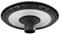 LUXULA LED Straßenleuchte Mastaufsatzleuchte für Ø 60mm Mast - 60W 6000lm - 3000K Warmweiß - IP65 Außenleuchte - LED Wegeleuchte - Garten Park Auffahrt Parkplatz