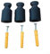 Heated Radiators Brackets Kit,Includes Three Hooks And Three Expansion Tubes, For Heated Towel RAIL Radiator Flat Or Curved(black)
