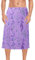 linqin Violettes Gladiolen-Blumenhandtuch für Herren, Korallen-Fleece, Frottee-Wickeltuch, 152,4 x 71,1 cm, Badetuch für Sauna-Zubehör