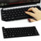 BULZEU Long Nail Keyboard Cover Compatible for MacBook, Keyboard Film for Nail Art, Raised Silicone Keyboard Cover for Long Nails, Keyboard Cover for Long Nails Compatible for Office Home（Black）