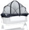 BWBIKE Moustiquaire Universelle pour Lit Bébé avec Fermeture Éclair 2 Sens, Moustiquaire Pliable pour Berceau et Lit de Voyage, Protection Contre Les Insectes pour Lit Bébé et Berceau,Noir,55 x 100cm