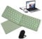 Clavier Pliant - Clavier de Poche Pliable, Clavier Pliant pour la Plupart des tablettes, Ordinateurs Portables et Smartphones, Interrupteur Facile jusqu'à 3 appareils