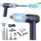 Nextronix Cordless Handheld Vacuum Cleaner - Powerful Suction Portable Car Vacuum Cleaner, 15-35 Mins Long Runtime, Rechargeable Mini Vacuum, DC Motor Hand Vacuums for Pets Home Office (Gray)