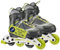 HUDORA Inline Skates Leon - Lime - Inliner für Kinder/Jugendliche & Erwachsene in Größe 37-40 - Inlineskates bis zu 4 Größen verstellbar - Bequeme & stilvolle Rollerskates