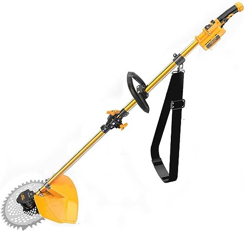 Tondeuse à gazon électrique sans fil, portable, légère, rechargeable, pour petites cours