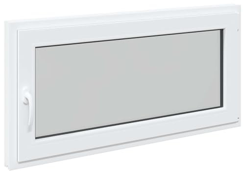 vidaXL Ventana de sótano oscilante y abatible RISOR 120 x 60 cm