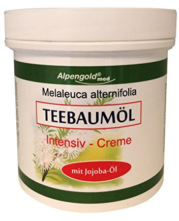 Alwag Teebaumöl Intensiv Creme - 250 ml Hautpflege Creme mit Jojoba-Öl - dermatologisch getestet