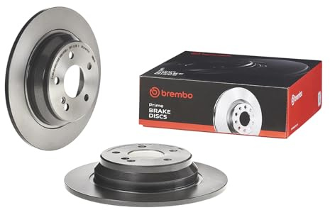 Brembo 08.B844.11 UV Coated solid Rear Brake Rotor MERCEDES-BENZ OE# A2304230712