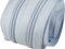 Schnoschi 2 m endlos Reißverschluss 5 mm Laufschiene + 5 Zipper Meterware teilbar Farbwahl (hellblau)