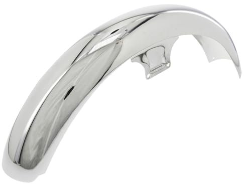 Chromschutzblech, vorderes, vorne - verchromt - S51, S70