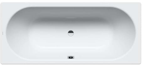 Kaldewei Stahl Badewanne Ambiente CLASSIC DUO 103 Vollantislip 1600x700mm alpinweiss