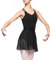 Arabesque Damen Ballett Wickelrock Ballettrock 2007 (L, Schwarz)