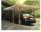 SOLID SUPERIA Carport Bois 500 x 300 x 273 cm S7721