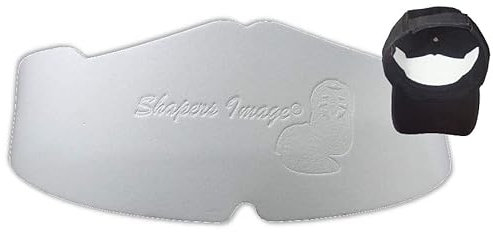 Manta Ray Baseballkappen, 3 Stück, weiß, Kroneneinsätze für flache Kappen, Hutformer, Hutstrecker, Hutstäbchen, für Flex-Fit-Hüte, Hutstütze, Hutpolsterung, Kappenaufbewahrung, 100 % MBG.