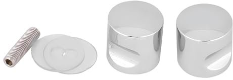 VIFER Poignée de Porte de Douche en Alliage D'Aluminium Chrome-plaqué Poignée de Poignée de Tirage pour la Maison Salle de Bains Douche en Verre Quincaillerie de Porte(3)