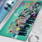 BILIVAN My Hero Academia Mousepad Anime Gamer Gaming Mouse Pad Large XXL Computer Accessories Big Keyboard Laptop Speed Desk Mat (900 * 400 * 3mm,1)