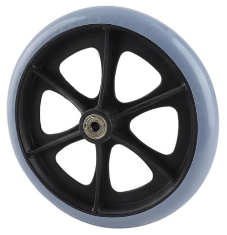 Fafeicy 8-Zoll Rollstuhlvorderräder mit 120 kg Maximale Belastung, deaktivierte Rollstuhlzubehör 608ZZ, TPR material
