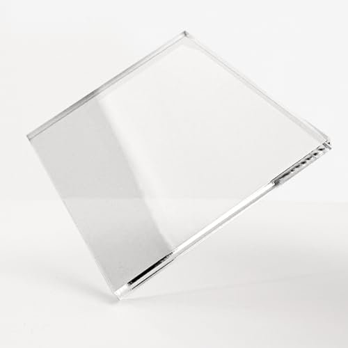 Acrylglas 2-20 mm GS PMMA Transparent Glasklar Laserschnitt laser polierte Kante Größe Wählbar (3 mm, 800 x 1200 mm)